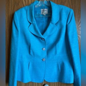 Cute Blue Skirt Suit